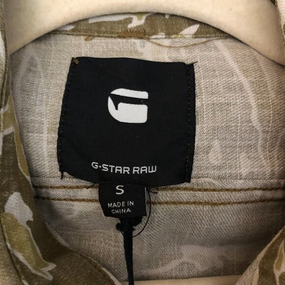 G. STAR RAW Camo Button Up Shirt - Picture 2 of 13